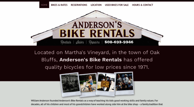 andersonsbikerentals.com