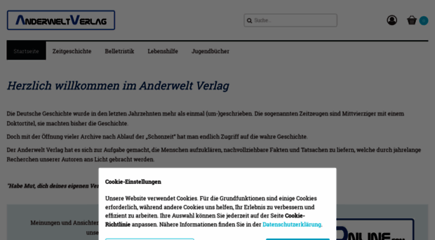 anderweltverlag.com