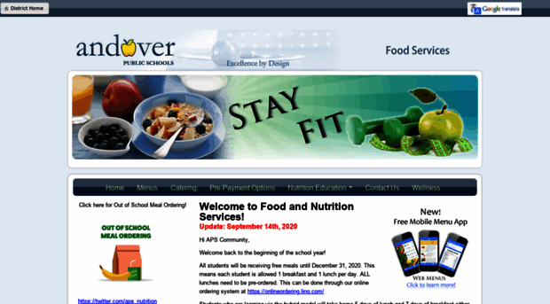 andoverschoolnutrition.com