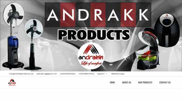 andrakkproducts.com