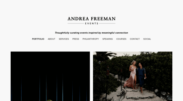 andreafreemanevents.com