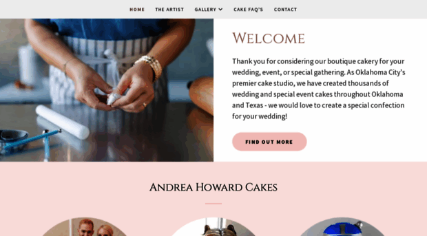 andreahowardcakes.com