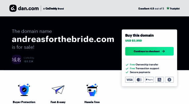 andreasforthebride.com