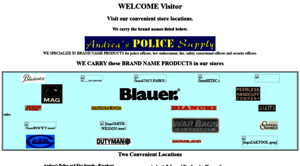 andreaspolicesupply.com
