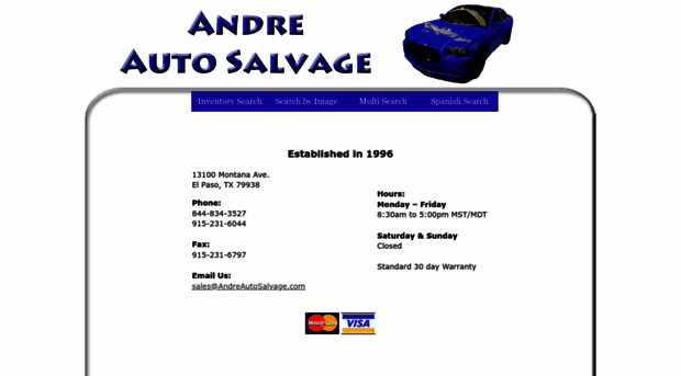 andreautosalvage.com