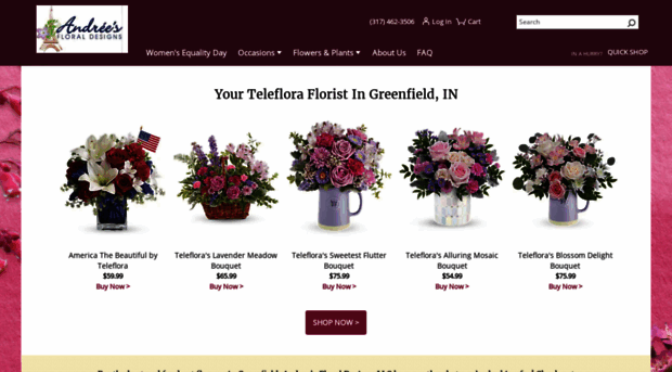 andreesflorist.com