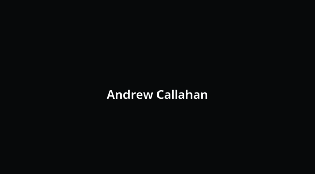 andrewcallahan.com