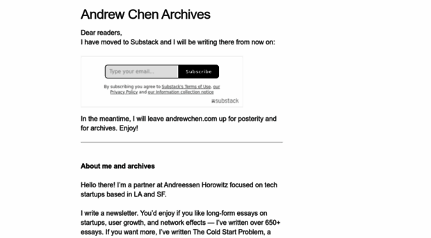 andrewchen.com