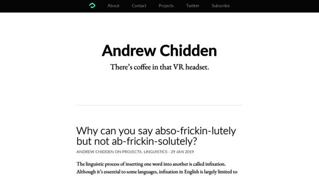 andrewchidden.com