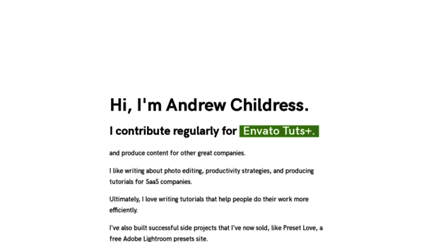 andrewchildress.com