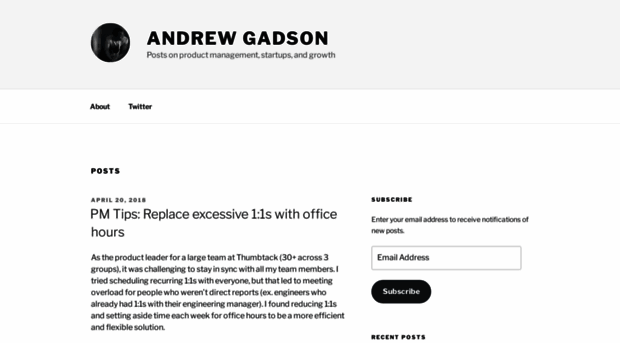 andrewgadson.com