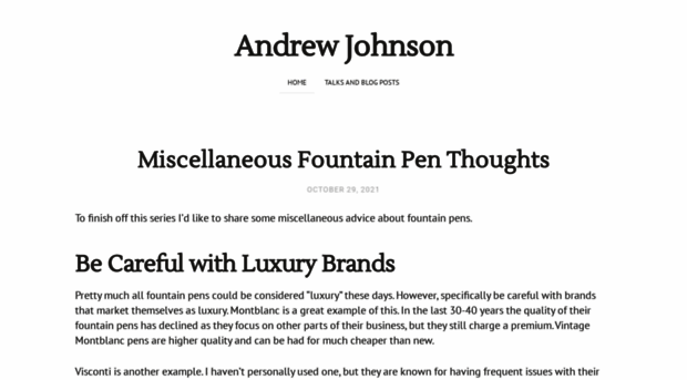 andrewjamesjohnson.com