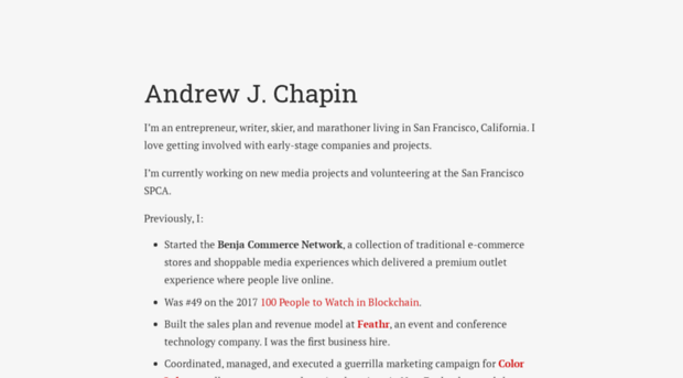 andrewjchapin.com