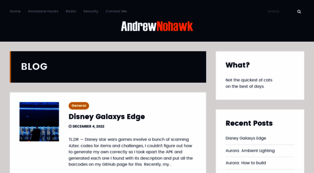 andrewmohawk.com