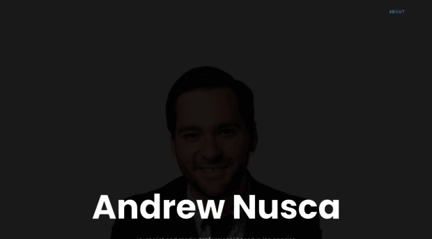 andrewnusca.com