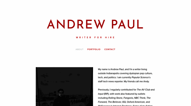 andrewpaulwrites.com