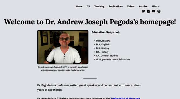 andrewpegoda.com