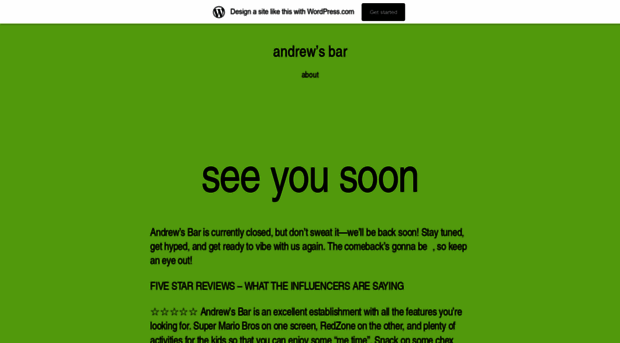 andrewsbar.com