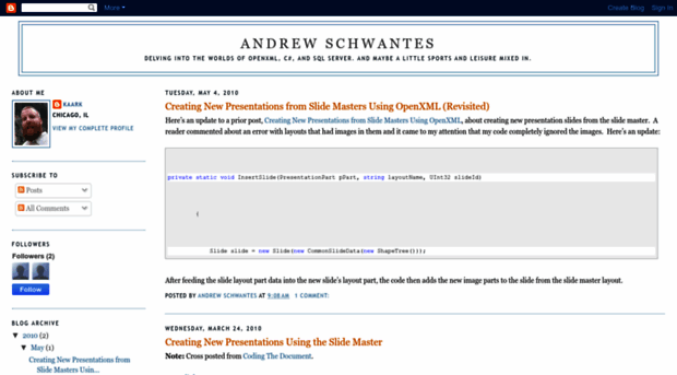 andrewschwantes.blogspot.com