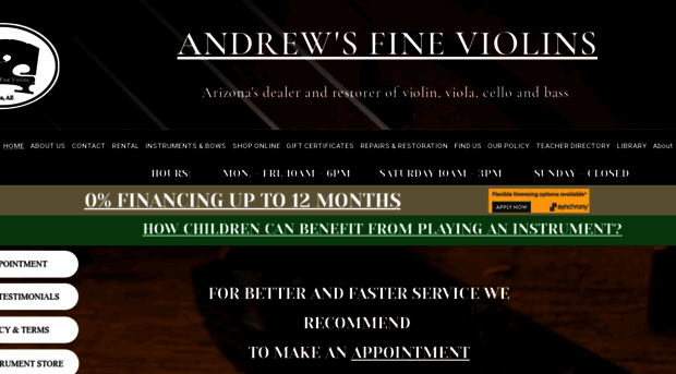 andrewsfineviolins.com