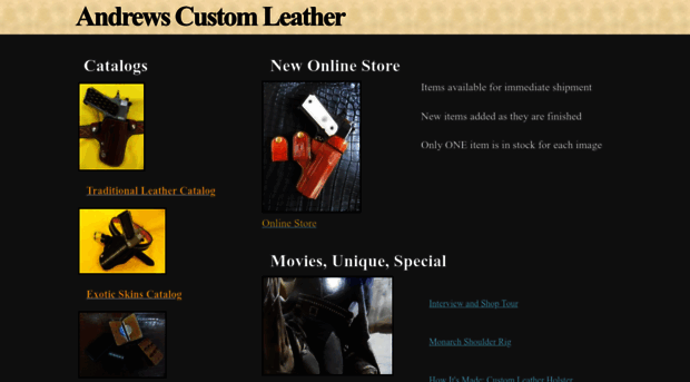 andrewsleather.com