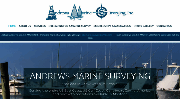 andrewsmarinesurveying.com