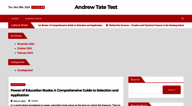 andrewtatetest.com