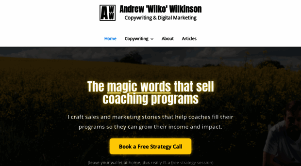 andrewwilkowilkinson.com