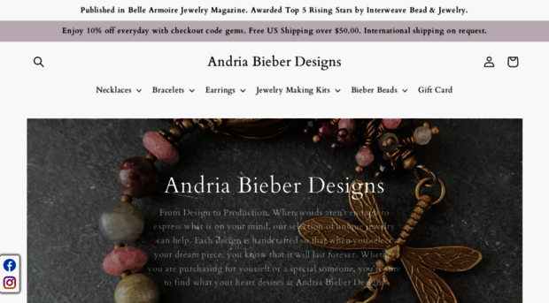 andriabieberdesigns.com