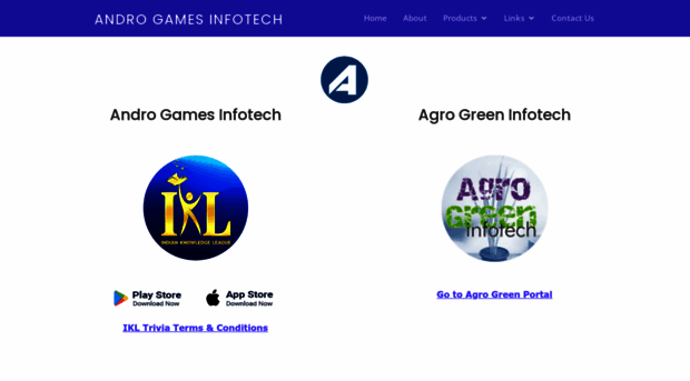 androgamesinfotech.com