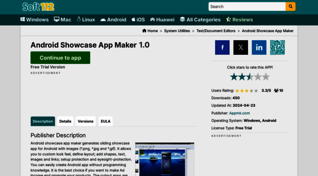 android-showcase-app-maker.soft112.com - Android Showcase App Maker 1.0 ...