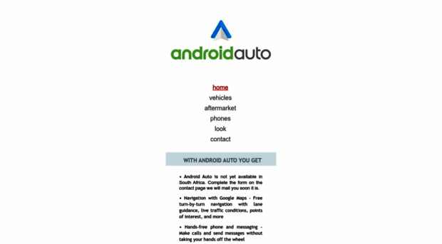 androidauto.co.za