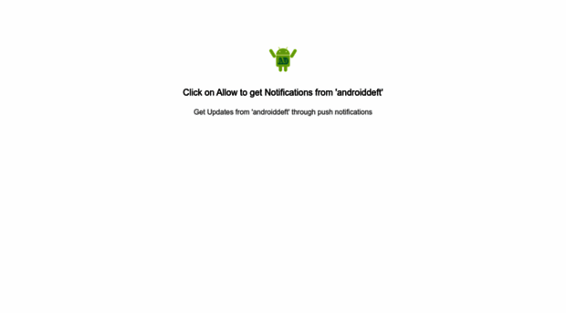 androiddeft.pushengage.com