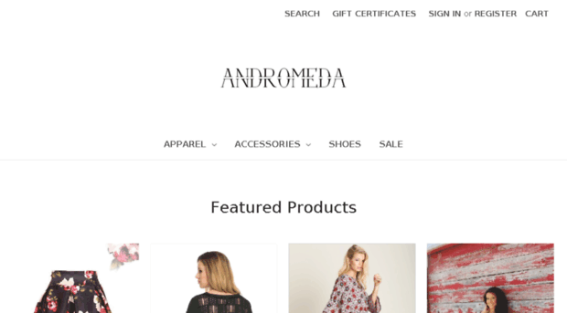 andromedaclothing.com