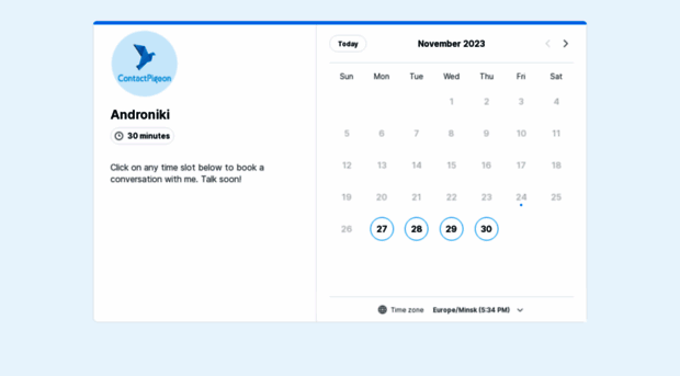 androniki-contactpigeon.youcanbook.me
