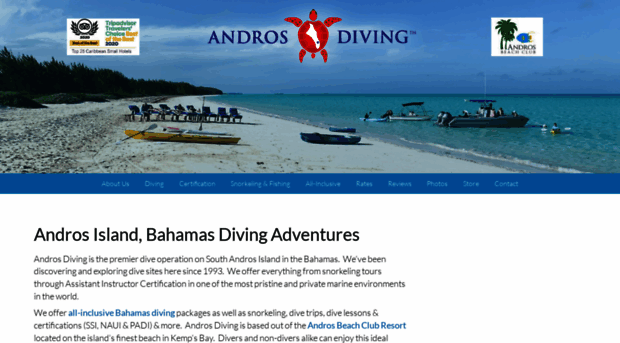 androsdiving.com