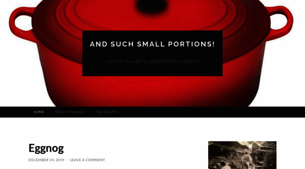 andsmallportions.com