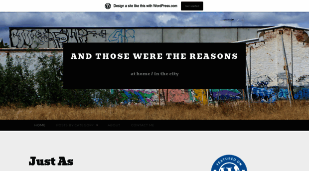 andthosewerethereasons.wordpress.com