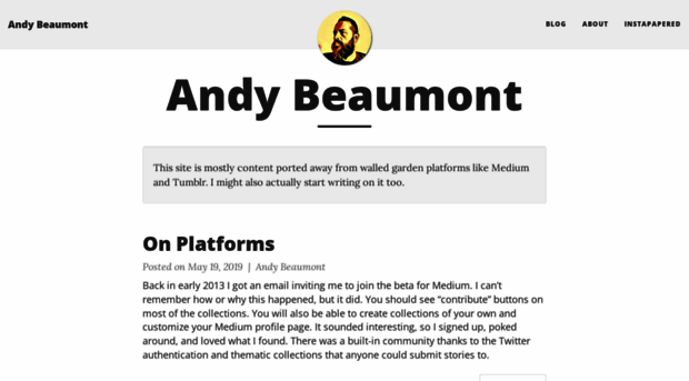 andybeaumont.com