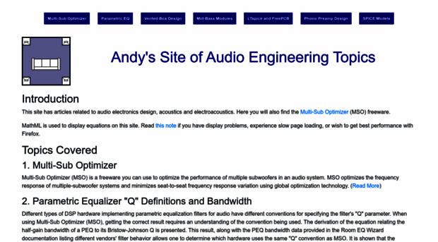 andyc.diy-audio-engineering.org