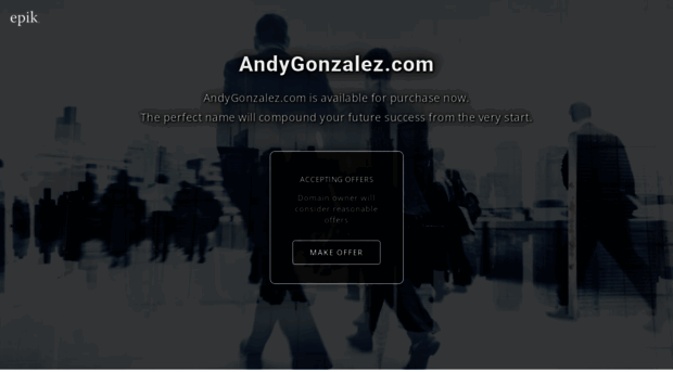 andygonzalez.com