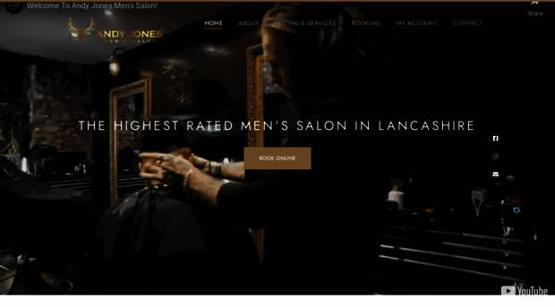 andyjonesmenssalon.com