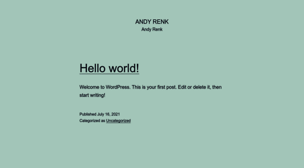 andyrenk.com