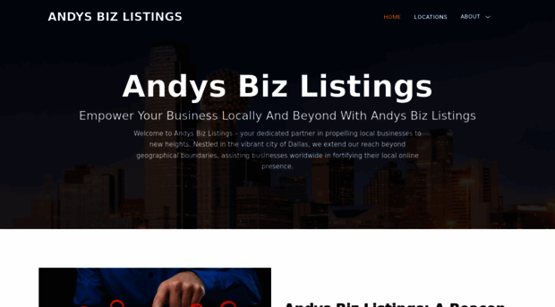 andysbizlistings.com