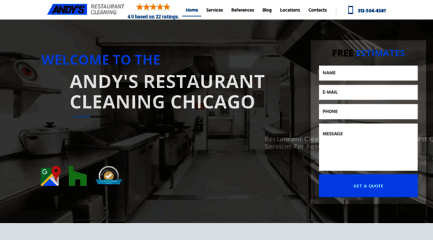 andysrestaurantcleaning.com