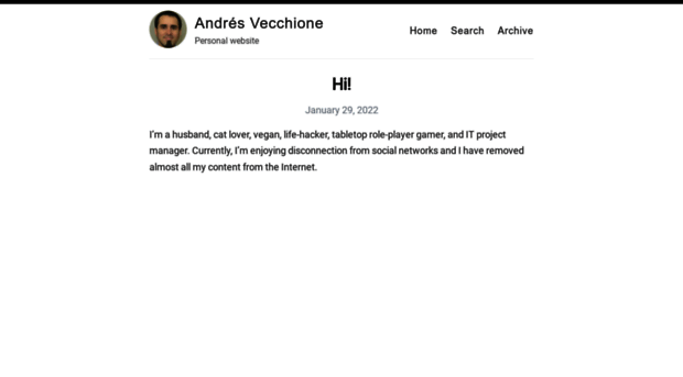 andyvec.com
