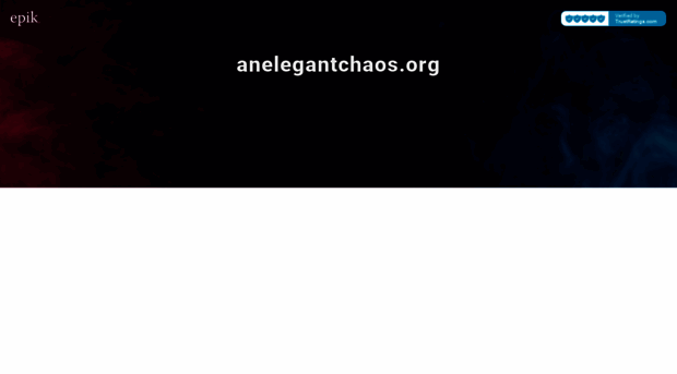 anelegantchaos.org