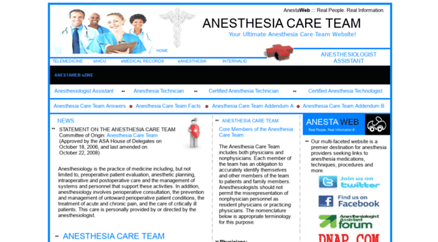 anesthesiacareteam.com