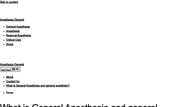 anesthesiageneral.com