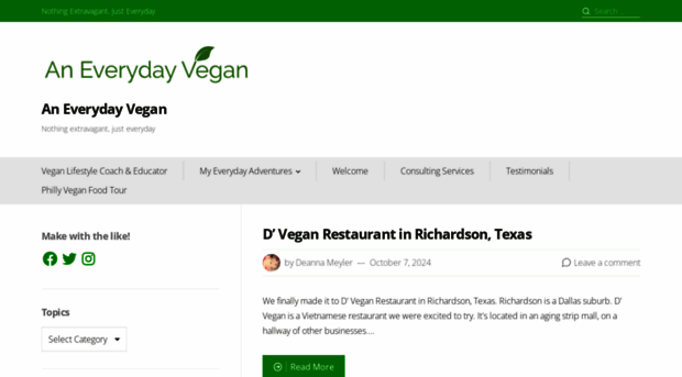 aneverydayvegan.com